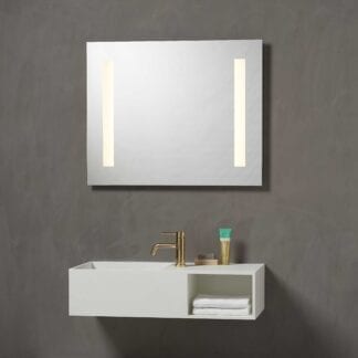 Speil med led lys 80 cm | Illuminor as