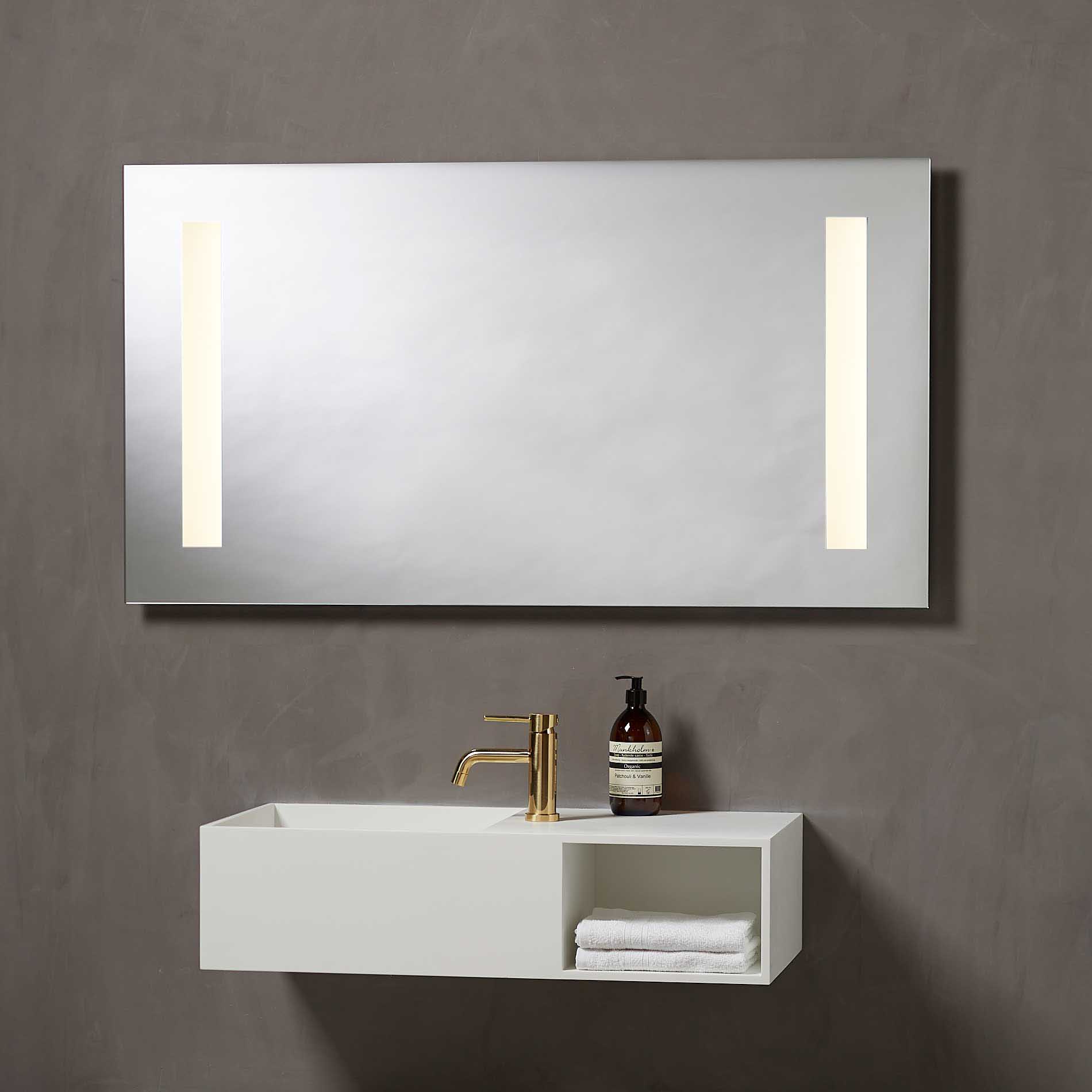 Speil med led lys 120 cm | Illuminor as