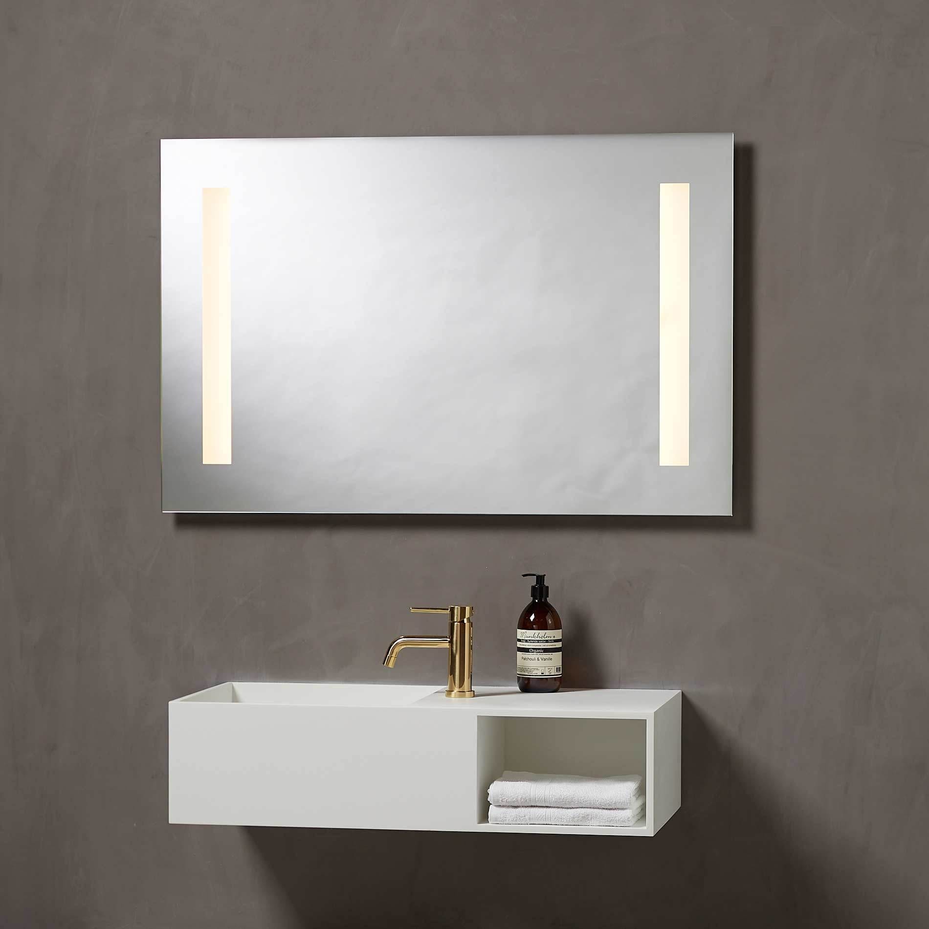 Speil med led lys 90 cm | Illuminor as