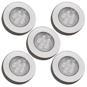 Møbelspot kit 5 lamper og trådløs bryterdim| Illuminor as