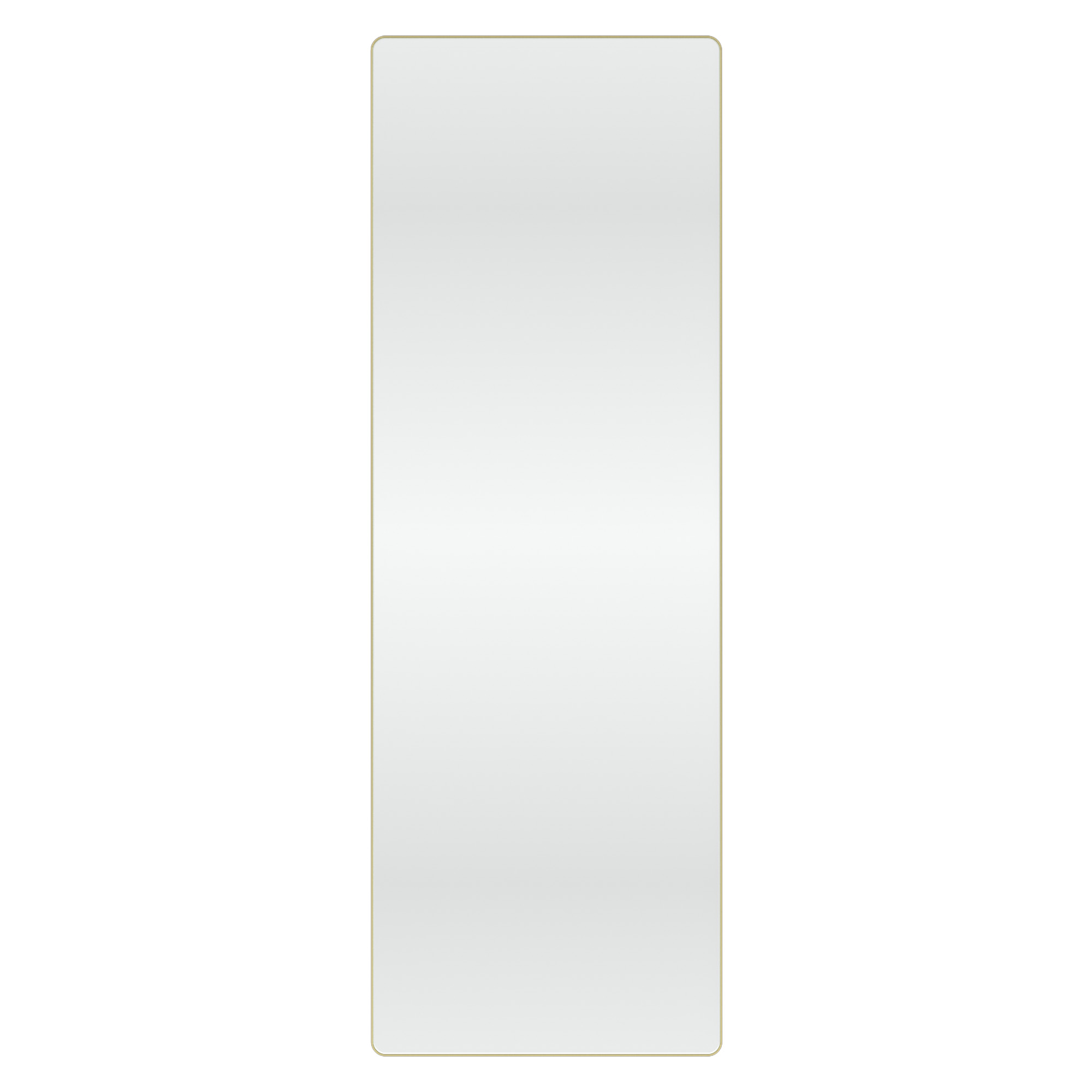 Refine Square Speil børstet messing 550x1600